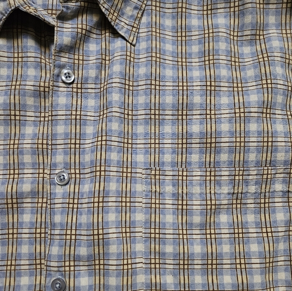 Michael Brandon Men's Shirt 100% silk - Picture 4 of 4